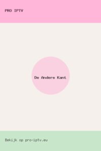 De Andere Kant poster