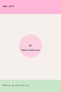 De Fabeltjeskrant poster