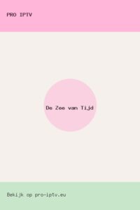 De Zee van Tijd poster