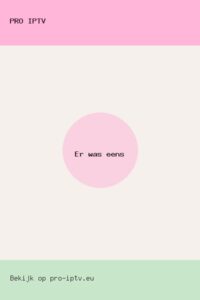Er was eens poster