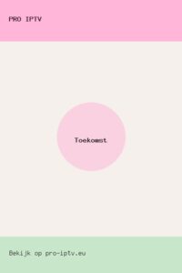 Toekomst poster